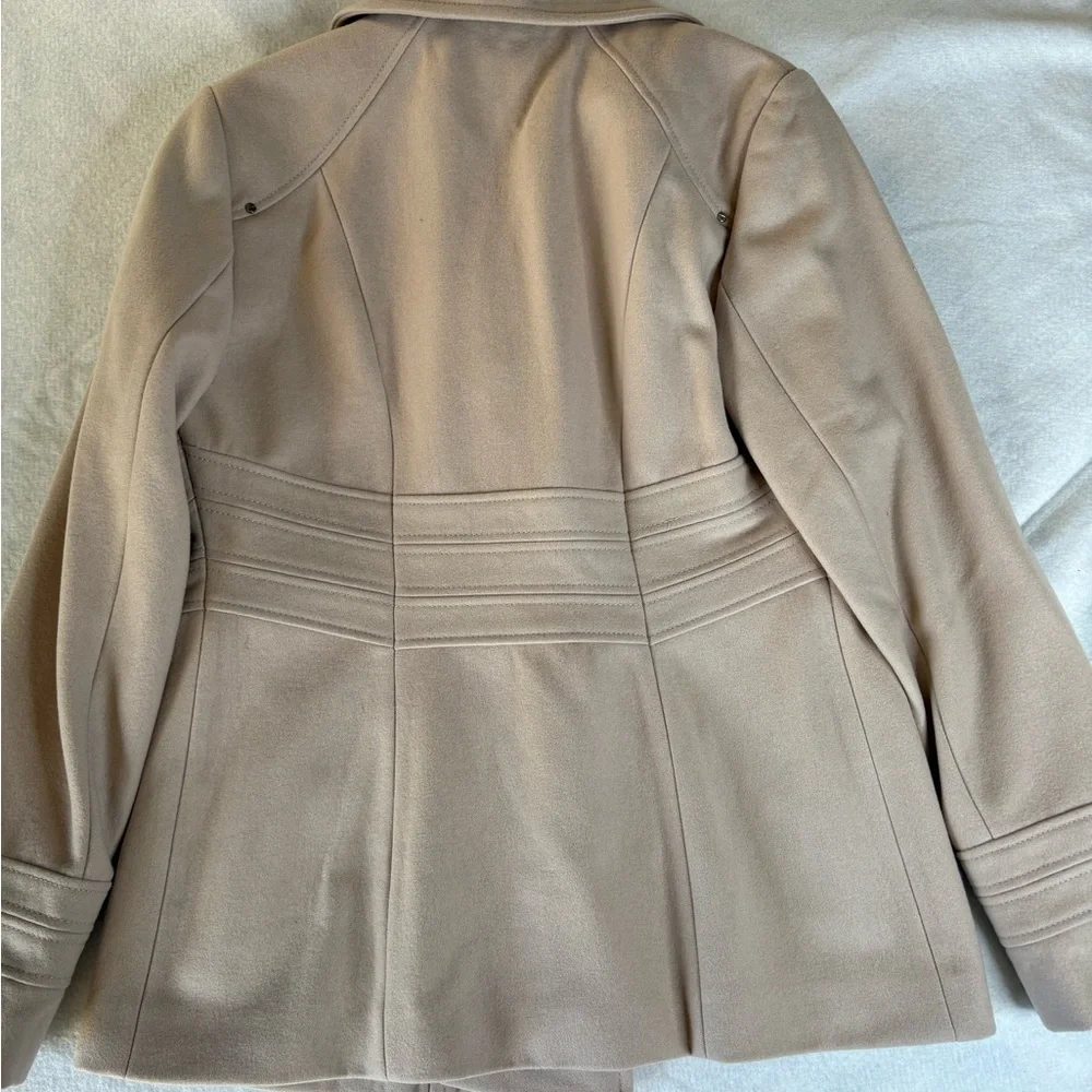 Kenneth Cole New York Wool-Blend Peacoat Sz 10 - Picture 4 of 5